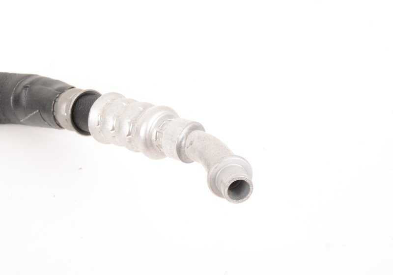 Tubería de presión condensador-secador OEM 64538390473 para BMW E34, E32. Original BMW.