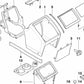 Couverture inférieure de la console arrière OEM 51168249883 pour BMW E39. BMW d'origine.