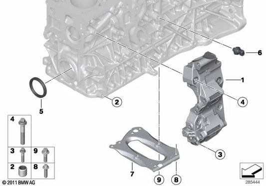 Suporte agregado para BMW Series 1 F20, F20N, F21, F21N, Série 2 F22, Série 3 E90N, E91N, E92N, E93N, F30, F30N, F31, F31N, F34, F34, Série 4 F32, F31, F31, F36, F36N, Série 5 F07, F10, F11, Série 6 F06, F12, F13, Série 7 F01N, F02N, X1 E84, X3