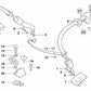 Riemenauslassabdeckung für BMW E39, E38 (OEM 51468208259). Original BMW.