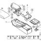 Reposabrazos Cuero Beige Claro Para Bmw Serie 3 E46. Original Recambios