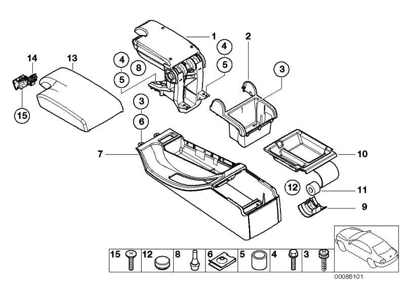 Reposabrazos Cuero Beige Claro Para Bmw Serie 3 E46. Original Recambios