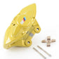 M Performance Brake Caliper Housing Yellow for BMW F20, F21, F22, F23, F30, F31, F34, F32, F33, F36 (OEM 34206855482). Original BMW