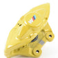 M Performance Brake Caliper Housing Yellow for BMW F20, F21, F22, F23, F30, F31, F34, F32, F33, F36 (OEM 34206855482). Original BMW