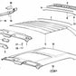 Tuelle para BMW E30, E28 (OEM 51441916081). Original BMW