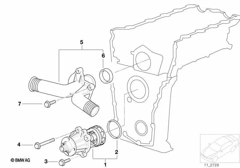 Placa axial para BMW 3 E36 Series (OEM 11531743179). BMW original