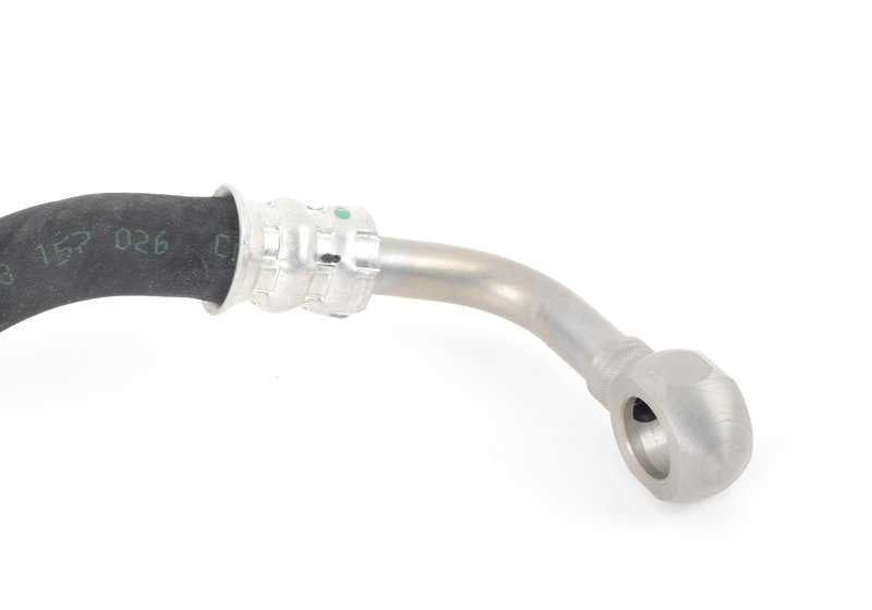 Active Power Steering Return Pipe for BMW E82, E88, E90, E91, E92, E93 (OEM 32416780586). Original BMW