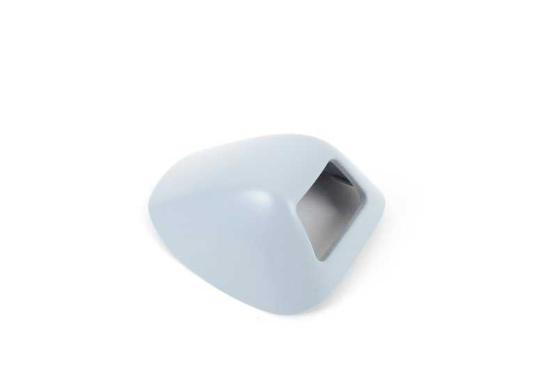 Left wing mirror housing cover (unpainted) OEM 61677190493 for BMW E81, E82, E87, E88. Original BMW.