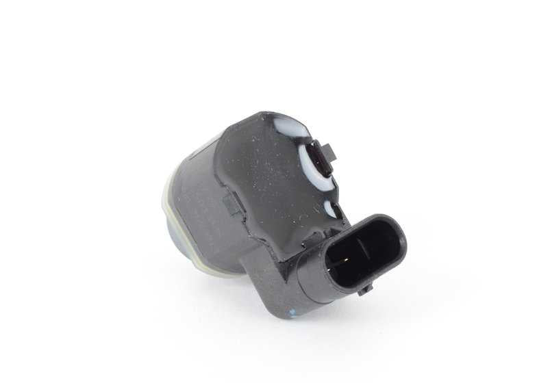 Sensor de aparcamiento ultrasónico color gris (OEM 66209142202) para BMW E60, E61, E63, E64, E83, E70, E71, E72. Original BMW.