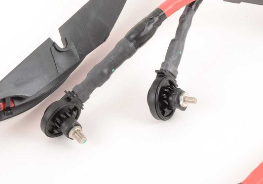 Positive battery cable for BMW 3 Series E90N, E91N, E92, E92N, E93, E93N (OEM 61129205520). Original BMW.