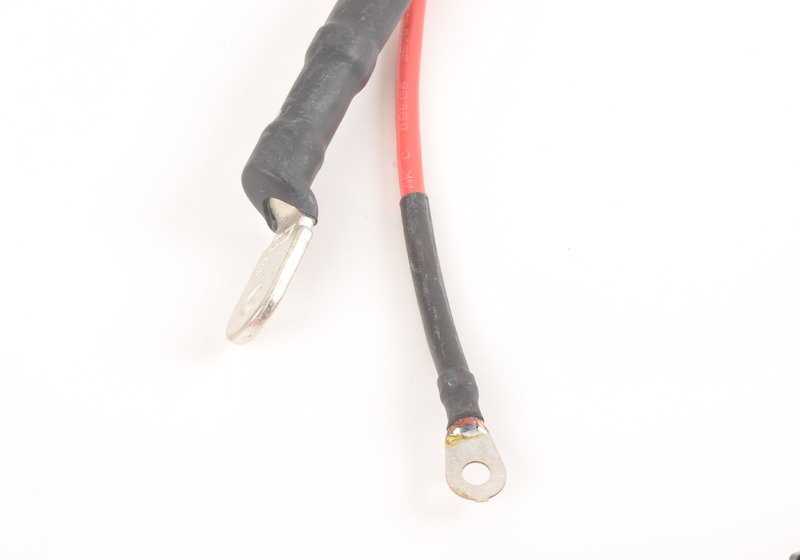 Positive battery cable for BMW 3 Series E90N, E91N, E92, E92N, E93, E93N (OEM 61129205520). Original BMW.