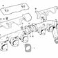 Junta libre de amianto para BMW E21, E12, E28, E24, E23 (OEM 18111245500). Original BMW