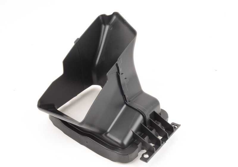 Conducto de aire del radiador izquierdo OEM 51748055061 para BMW F30, F31. Original BMW.