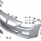 Supporto di registrazione OEM 51118050334 per BMW F06, F12, F13. BMW originale.