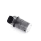 Sensor de aparcamiento trasero OEM 66206989081 en titanio plata para BMW E39, E60, E61, E63, E64, E85, E86 y MINI R50, R52, R53. Original BMW/MINI.