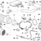 Faltenbalg für BMW 5er E34, 7er E32, E38 (OEM 13711432409). Original BMW