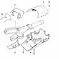 Embellecedor para BMW Serie 5 E34, Serie 7 E32 (OEM 32311159441). Original BMW