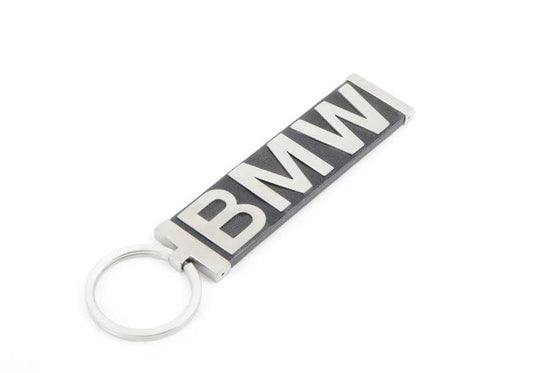 Keychain de couro preto BMW. BMW original.