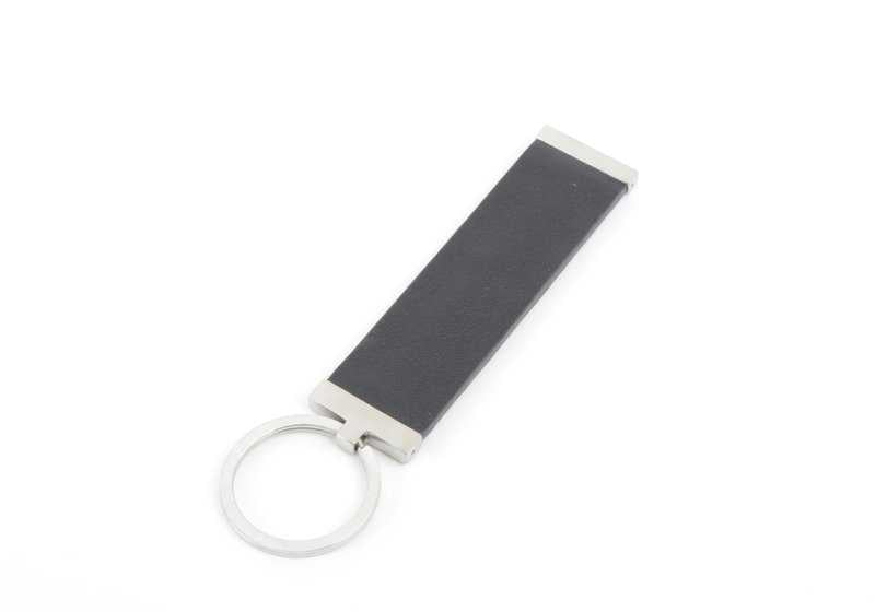 BMW black leather keychain. Original BMW.