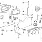 Linke Antriebsstange für BMW E36 (OEM 51218132895). Original BMW