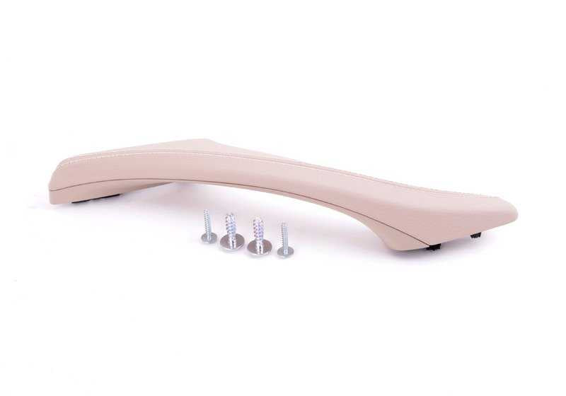 Right front door handle in OYSTER/BEIGE color for BMW 5 Series F10, F11. Genuine BMW