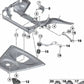 Brazo de suspensión delantero izquierdo OEM 31102283577 para BMW E82, E90, E92, E93. Original BMW