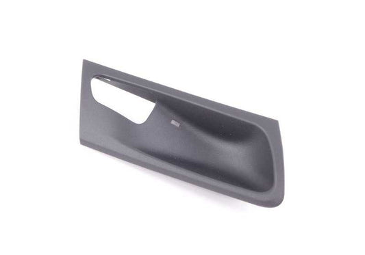 Cubierta de manija de puerta trasera derecha para BMW X5 E70 (OEM 51426973740). Original BMW