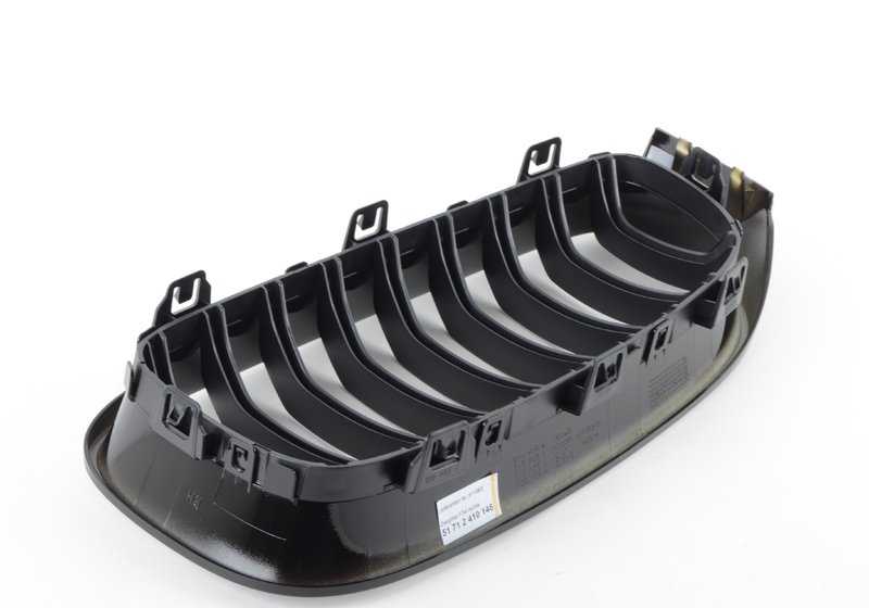 Rejillas frontales M Performance en negro brillante para BMW F34, F34N (OEM 51712410146). Original BMW.