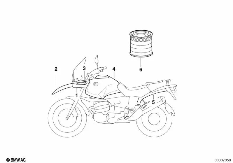 Lackstift-Set für BMW E46, F30, F80 (OEM 51910302033). Original BMW