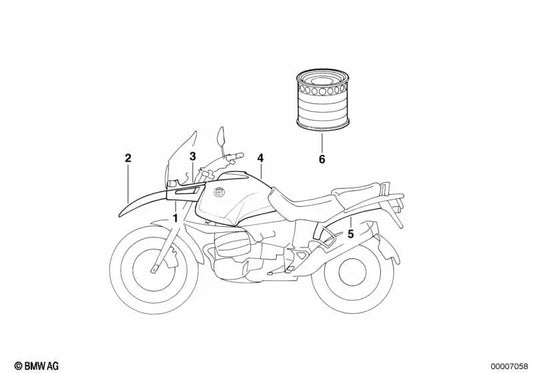 Lackstift-Set für BMW E46, F30, F80 (OEM 51910302033). Original BMW