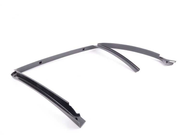 Marco exterior de ventana trasera izquierda OEM 51357141037 para BMW E70, X5 (2007-2013). Original BMW.