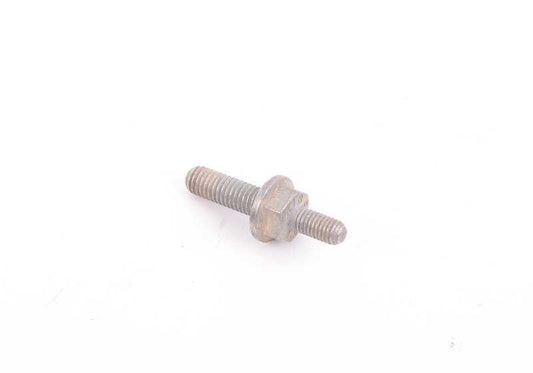 Flange Screw with Stud for BMW E82 E88 F20 F21 F22 F23 F87 E90 E91 E92 E93 F30 F31 F34 F35 F32 F33 F36 F07 F10 F11 F18 F06 F12 F13 F01 F02 F25 F26 E70 F15 E71 F16 (OEM 11127576522). Original BMW