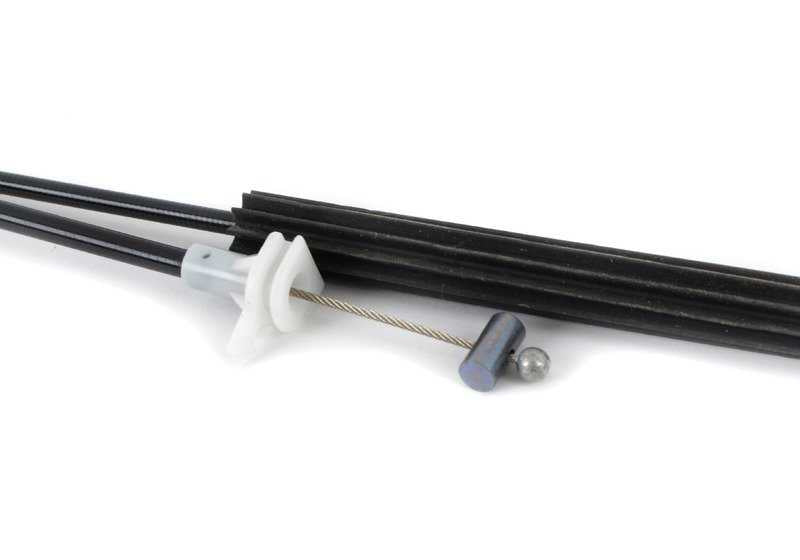 Cable Bowden Desbloqueo de Emergencia para BMW Serie 1 E82, E88 (OEM 51247177762). Original BMW