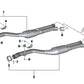 Goma de soporte para BMW Z4 G29 (OEM 18308632096). Original BMW