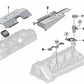 Cubierta de bobinas de encendido OEM 11127511181 para BMW E60, E61, E63, E64, E65, E66, E53. Original BMW.