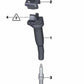 Hochleistungs -OEM -Zündscheibe 12120040581 für BMW F07, F10, F11, F06, F12, F13, F01, F02, F15, F16. Original BMW.