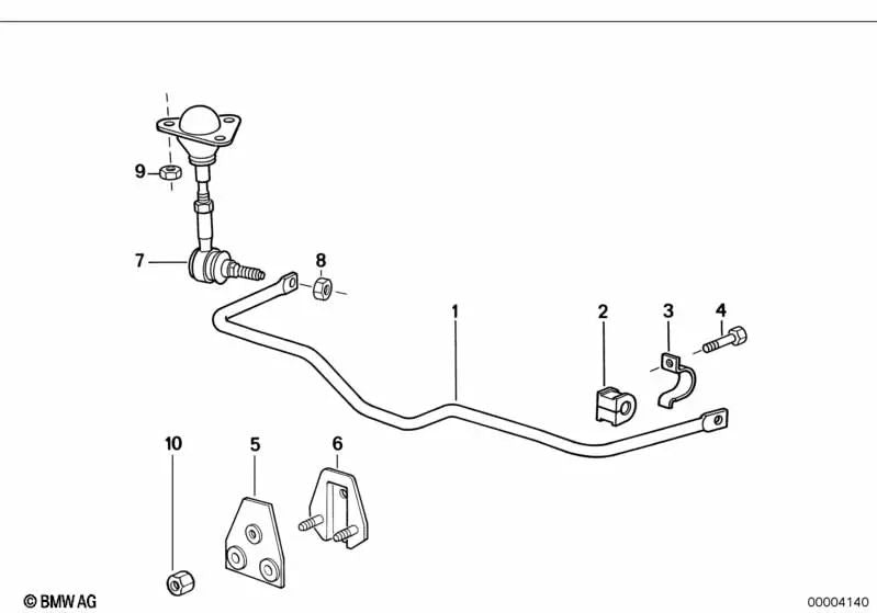 Platte für BMW F07, F10, F11, F06, F12, F13, F01N, F02N (OEM 41122294065). Original BMW.