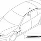 Conducción de aire rejilla decorativa derecha para BMW Serie 4 F82, F83 (OEM 51138058780). Original BMW