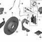 Kit de reparación de manguito guía para BMW Serie 1 F20, F21, Serie 2 F22, F23, G42, Serie 3 F30, F31, F34, F35, G20, G21, Serie 4 F32, F33, F36, X3 F25, X4 F26 (OEM 34412354195). Original BMW.