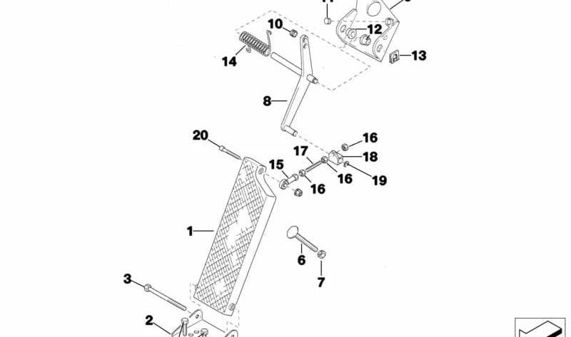 Pasacables de Goma para BMW E30, E36, E28, E34, E39, E24, E23, E32, E38, E31 (OEM 35411152331). Original BMW