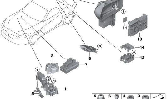 Support for BMW Z4 G29 (OEM 61136991262). Genuine BMW