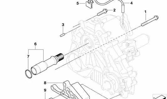 EMA Adaptador OEM 27103449322 para BMW E83. BMW original.