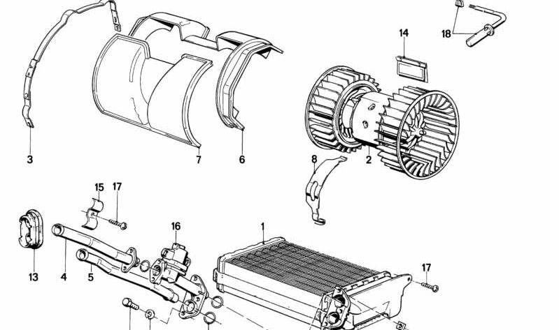 Válvula antirretorno OEM 64111372653 para BMW E30. Original BMW.