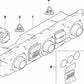 Módulo de control de climatizador automático OEM 64119122398 para BMW E60, E61, E63, E64. Original BMW.