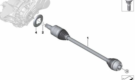 Plato protector contra polvo OEM 33208652729 para BMW F45, F48, F39 (Modelos compatibles: 2 Series Active Tourer, X1, X2). Original BMW.