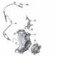 Schwenklager izquierdo para BMW 3er G20, G20N, G21, G21N, G28, G28N 4er G22, G23 (OEM 31206878609). Original BMW