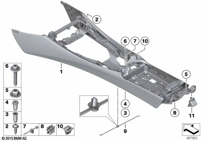 Peso residual com carcaça para BMW Z4 E89 (OEM 51169218703). BMW original