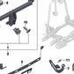 Tapa de cierre para BMW Serie 3 E90, E91, E92, F30, F31, Serie 5 F07, F10, F11, Serie 6 F06, F12, F13, X3 F25, X4 F26, X5 F15, F85, X6 F16, F86, Z4 E89 (OEM 82712157718). Original BMW