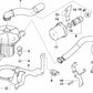 Soporte de bomba de aire secundaria para BMW E60, E61, E63, E64 (OEM 11727527601). Original BMW.