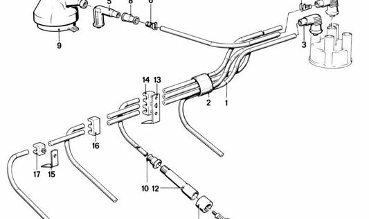 OEM Protective Plug 12121360397 für BMW E21, E12. Original BMW.